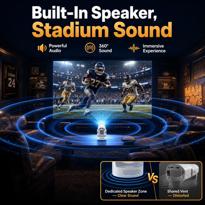 GameScreen™ Projector
