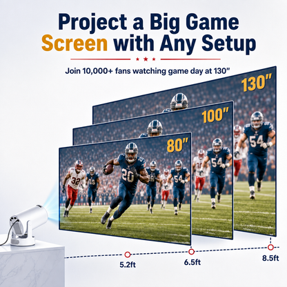 GameScreen™ Projector