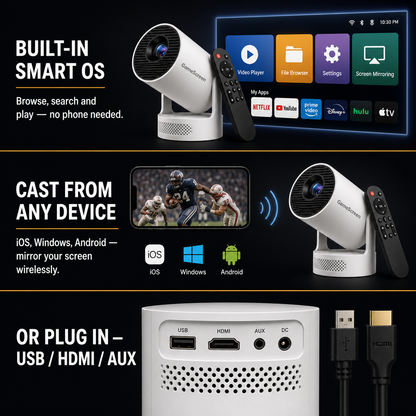 GameScreen™ Projector