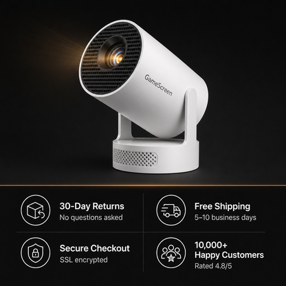 GameScreen™ Projector
